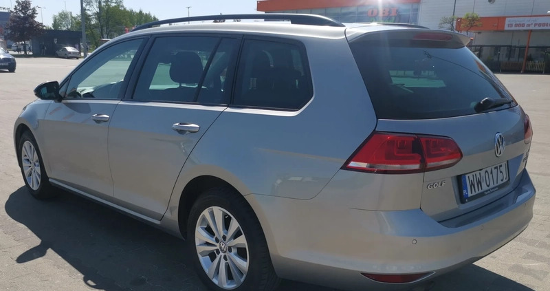 Volkswagen Golf cena 38600 przebieg: 208000, rok produkcji 2015 z Marki małe 596